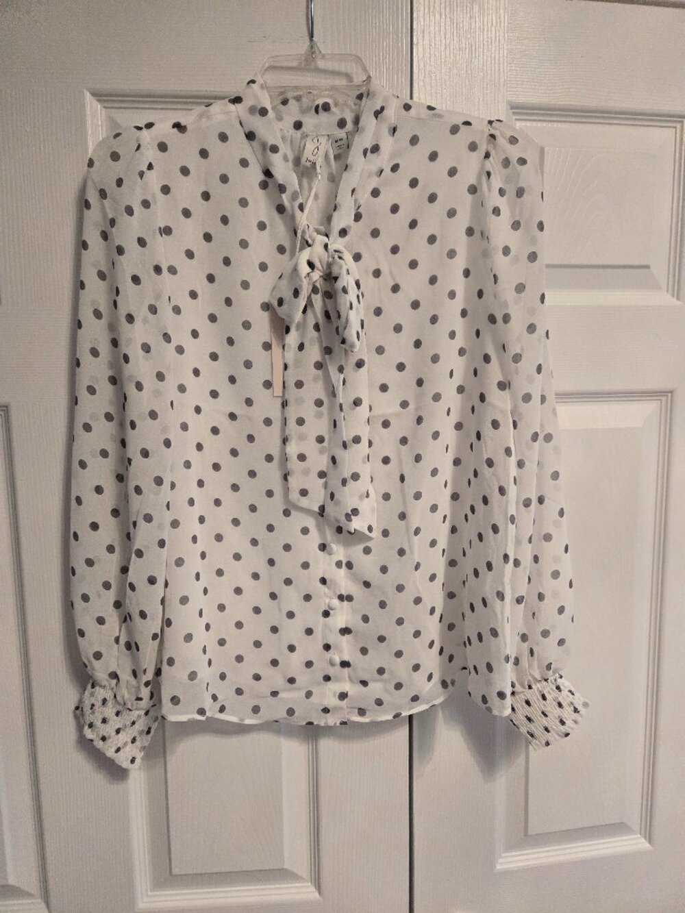 NWT Joie polka dot blouse